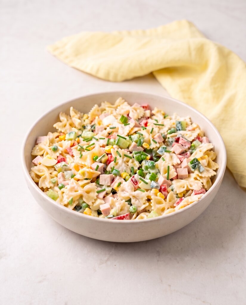 Cremiger Nudelsalat