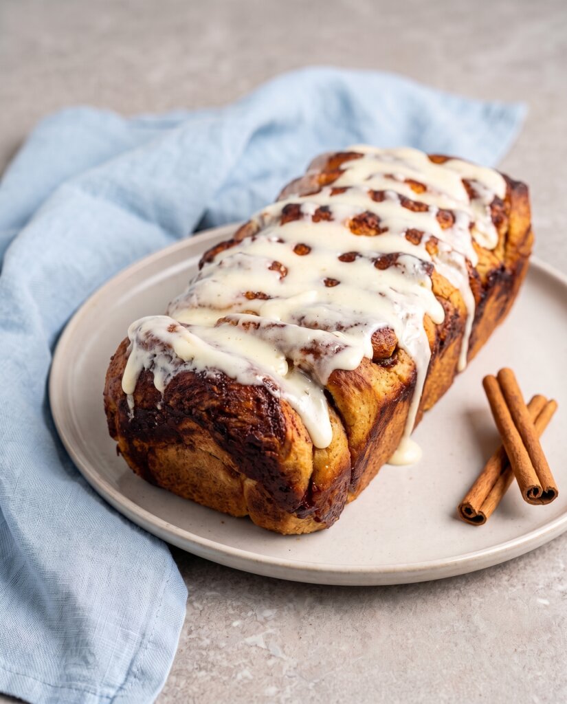 High Protein Zimt Zupfbrot