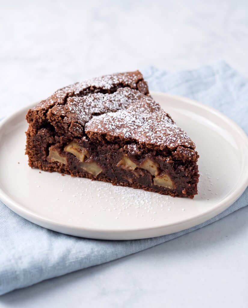 Protein Apfel-Schokokuchen